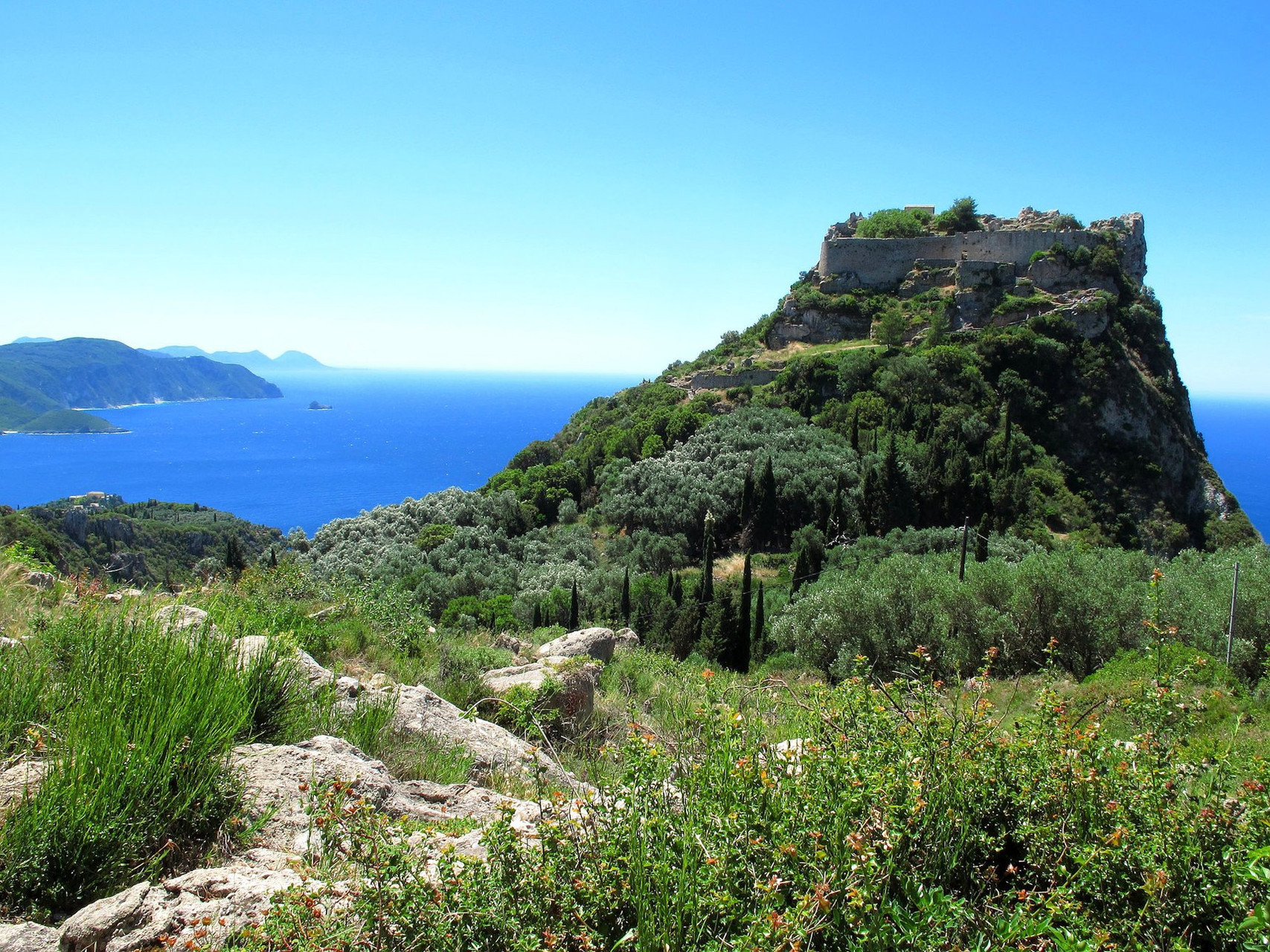 Forteresse d'Angelokastro - Corfou - Grèce - angelokastro-fortress-corfu-greece