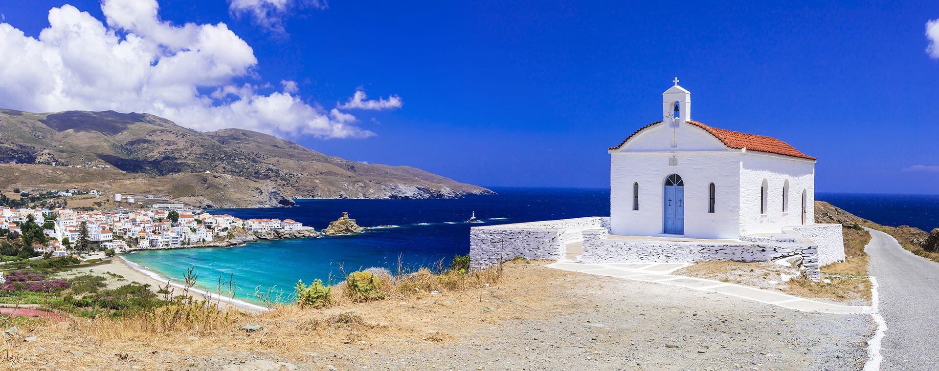 Chapelle Ile Andros Cyclades Grece - Cyclades - Grèce