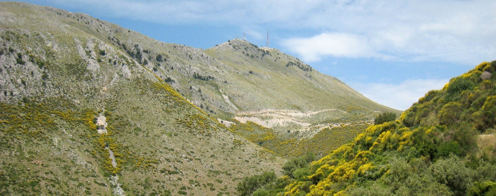 Mont Pantokrator Plus Haut Sommet Ile Corfou - Grèce