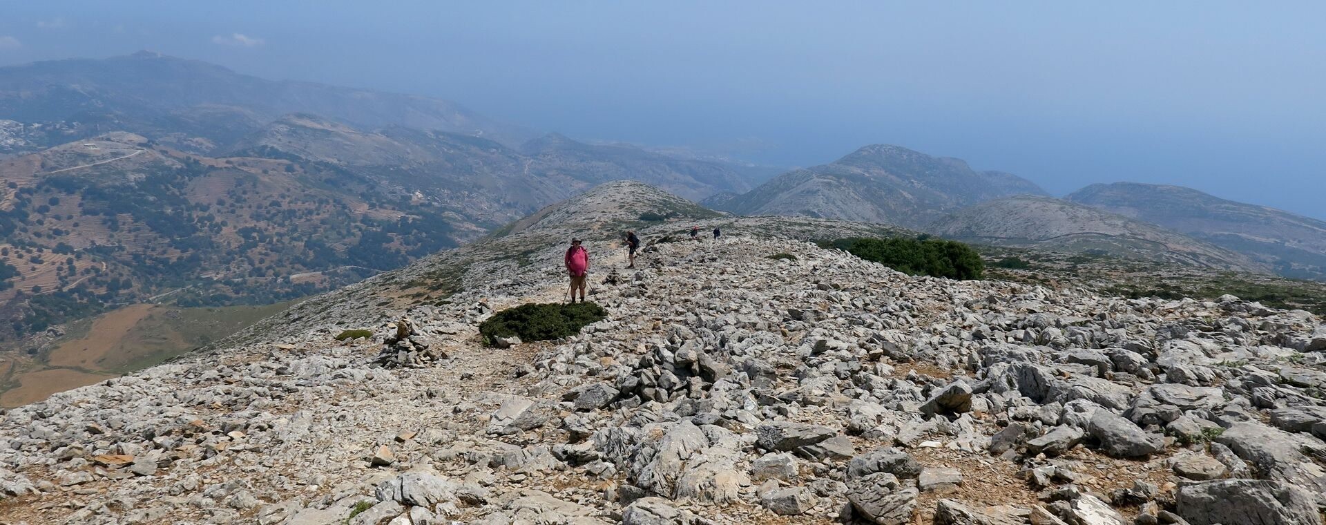 Randonnée vers le mont Zas - Naxos - Cyclades, Grèce